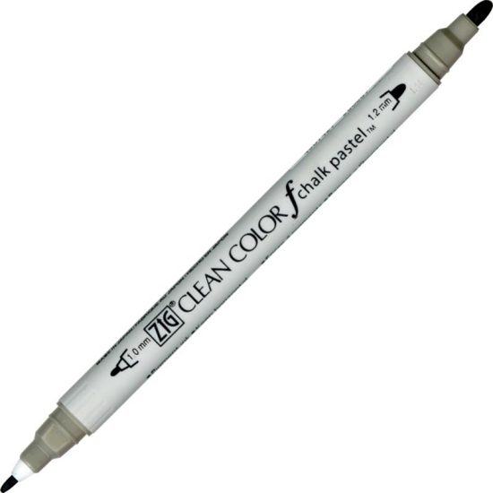 ZIG CLEAN COLOR F CHALK PASTEL TCS-6500 012 GRAY ZIG CLEAN COLOR F CHALK PASTEL TCS-6500 012 GRAY
