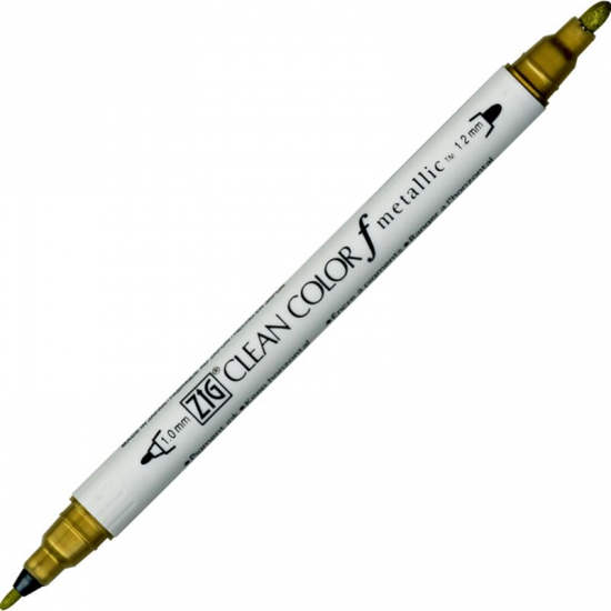 ZIG CLEAN COLOR F METALLIC TCS-8000 101 GOLD ZIG CLEAN COLOR F METALLIC TCS-8000 101 GOLD