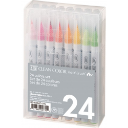 ZIG CLEAN COLOR REAL BRUSH RB-6000AT/24V 24 LÜ