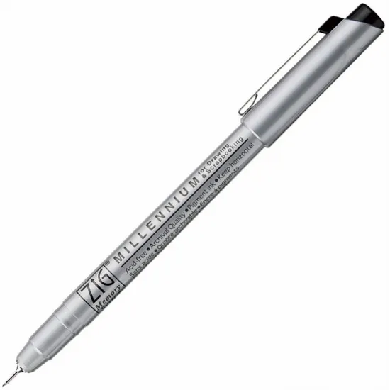 ZIG ÇİZİM KALEMİ MILLENIUM SİYAH MS-01 0.25MM ZIG ÇİZİM KALEMİ MILLENIUM SİYAH MS-01 0.25MM