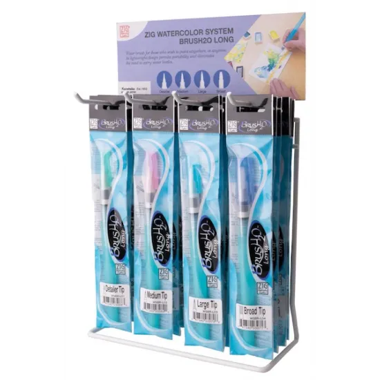ZIG WATERCOLOR SU FIRÇASI BRUSH2O LONG WSBR/DP40L ZIG WATERCOLOR SU FIRÇASI BRUSH2O LONG WSBR/DP40L