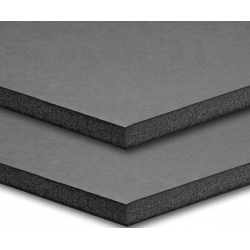 KRAF MAKET KARTONU KÖPÜKLÜ EKO    50x70  5 MM SİYAH 5075SE