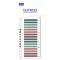 KRAF INDEX FILM (PP) 6x45MM 16'LI X 20YP CETVELLİ MORANDI COLOR 16645-2
