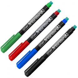 KRAF ASETAT KALEMİ SİLGİLİ (S) 270 KIRMIZI