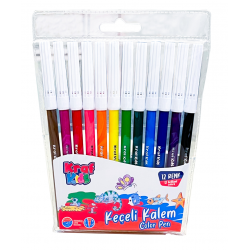 KRAF KIDS KEÇELİ KALEM 12 Lİ 265