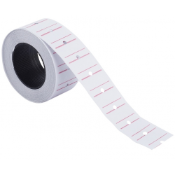 KRAF MOTEX ETİKET 12x21 MM BEYAZ ÇİZGİLİ