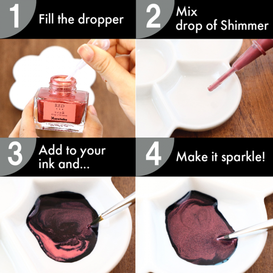 ZIG MÜREKKEP DROP OF SHIMMER 20g ECF063-020 RED