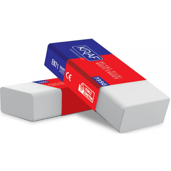 KRAF SİLGİ BEYAZ 20 Lİ 735G KRAF SİLGİ BEYAZ 20 Lİ 735G