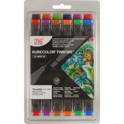 ZIG KURECOLOR TWIN S KC-3000/12B2 12 Lİ BRILLIANT COLORS