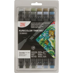 ZIG KURECOLOR TWIN S KC-3000/12B7 12 Lİ GRAY COLORS