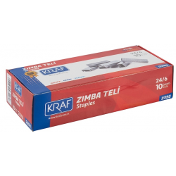 KRAF ZIMBA TELİ 24/6 BEYAZ 1000 Lİ 235G