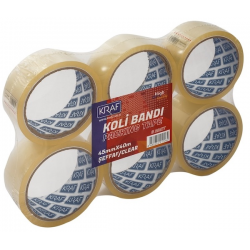KRAF KOLİ BANDI   45mmx40m ŞEFFAF 4540