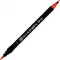 ZIG ART&GRAPHIC TWIN TUT-80 002 RED