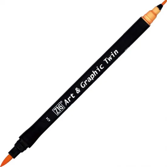 ZIG ART&GRAPHIC TWIN TUT-80 434 APRICOT ZIG ART&GRAPHIC TWIN TUT-80 434 APRICOT