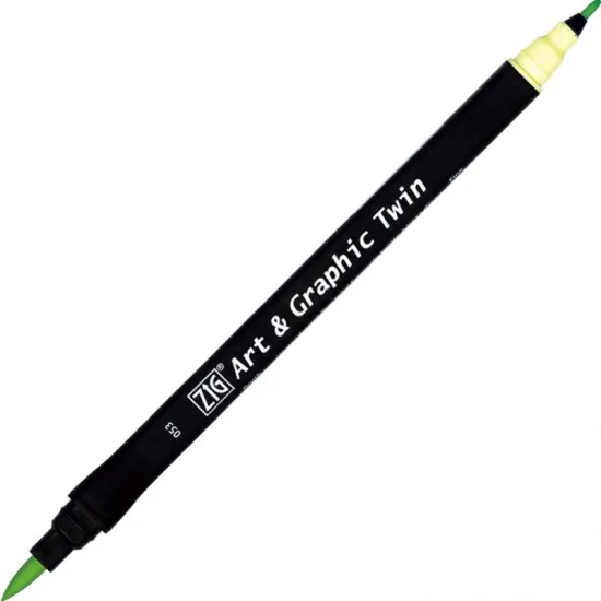 ZIG ART&GRAPHIC TWIN TUT-80 053 PALE GREEN ZIG ART&GRAPHIC TWIN TUT-80 053 PALE GREEN