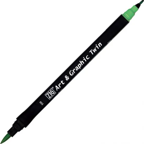 ZIG ART&GRAPHIC TWIN TUT-80 550 EMERALD GREEN ZIG ART&GRAPHIC TWIN TUT-80 550 EMERALD GREEN