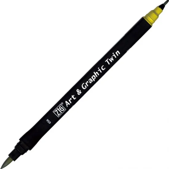 ZIG ART&GRAPHIC TWIN TUT-80 056 MID GREEN ZIG ART&GRAPHIC TWIN TUT-80 056 MID GREEN