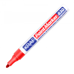 KRAF PAINT MARKÖR 830 KIRMIZI