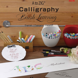 ZIG EĞİTİM KİTAPÇIĞI BRUSH LETTERING INTX500-801