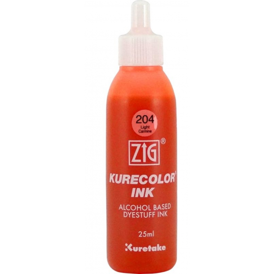 ZIG KURECOLOR MÜREKKEP KCR-25 204 LIGHT CARMINE ZIG KURECOLOR MÜREKKEP KCR-25 204 LIGHT CARMINE