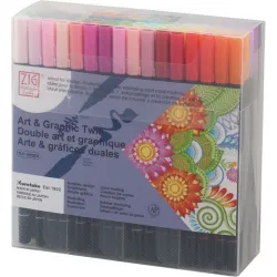 ZIG ART&GRAPHIC TWIN TUT-80/80V 80 Lİ
