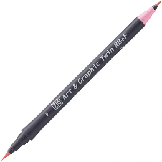 ZIG ART&GRAPHIC TWIN RB TUT-95 21 LIGHT PINK ZIG ART&GRAPHIC TWIN RB TUT-95 21 LIGHT PINK