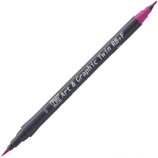 ZIG ART&GRAPHIC TWIN RB TUT-95 22 DARK PINK ZIG ART&GRAPHIC TWIN RB TUT-95 22 DARK PINK