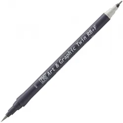 ZIG ART&GRAPHIC TWIN RB TUT-95 805 GRAY TINT