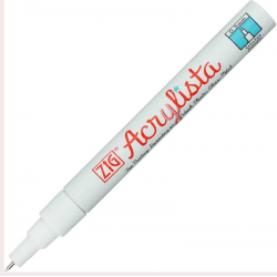 ZIG ACRYLISTA MARKÖR FINE 0,5MM PAC-10 000 BEYAZ