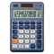 KRAF HESAP MAKİNESİ MASAÜSTÜ 12 HANE HM-205 BL MAVİ