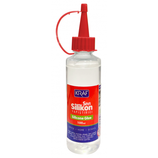 KRAF YAPIŞTIRICI SIVI SİLİKON 100ml 803G KRAF YAPIŞTIRICI SIVI SİLİKON 100ml 803G