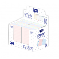 KRAF YAPIŞKANLI NOT KAĞIDI EXTEND 96x146( 2X20YP) 40 YP 96146