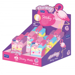KRAF YAPIŞKANLI NOT KAĞIDI SET FLAMINGO  80 YP 2216FL