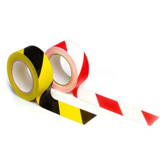 KRAF YER İŞARETLEME BANDI 50mm x 30m SARI - SİYAH 2565