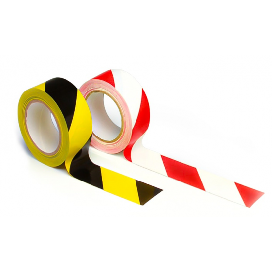 KRAF YER İŞARETLEME BANDI 50mm x 30m KIRMIZI- BEYAZ 2565