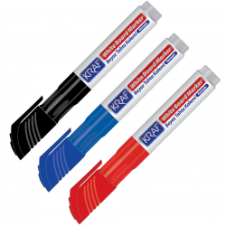 KRAF BEYAZ TAHTA KALEMİ KARTUŞLU 776 KIRMIZI