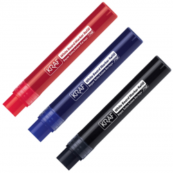 KRAF BEYAZ TAHTA KALEMİ YEDEK KARTUŞ 776R SİYAH