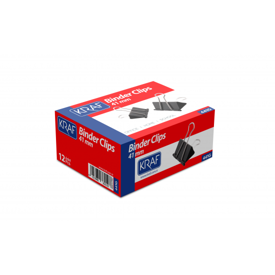 KRAF BINDER CLIPS 41 MM 441G 12 Lİ