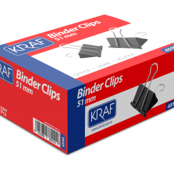 KRAF BINDER CLIPS 51 MM 451G 12 Lİ