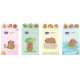 KRAF YAPIŞKANLI NOT KAĞIDI SET CAPYBARA   8 x 20 YP 2222CB
