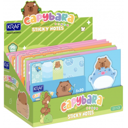KRAF YAPIŞKANLI NOT KAĞIDI SET CAPYBARA 100 YP 2217CB