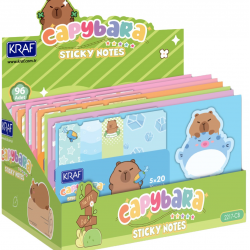 KRAF YAPIŞKANLI NOT KAĞIDI SET CAPYBARA 100 YP 2217CB