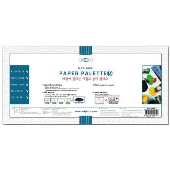 MISSION PALET KAĞIT MEDIUM 370X175 25Lİ 3088 MISSION PALET KAĞIT MEDIUM 370X175 25Lİ 3088