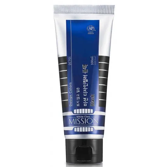 MISSION SULUBOYA WHITE TÜP 100ML SİYAH D701 MISSION SULUBOYA WHITE TÜP 100ML SİYAH D701