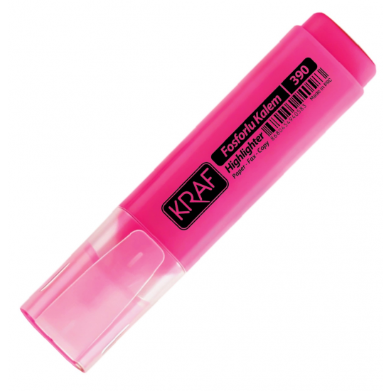 KRAF FOSFORLU KALEM 390 PEMBE