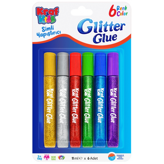 KRAF YAPIŞTIRICI SIVI SİMLİ 11g 6 LI 804G