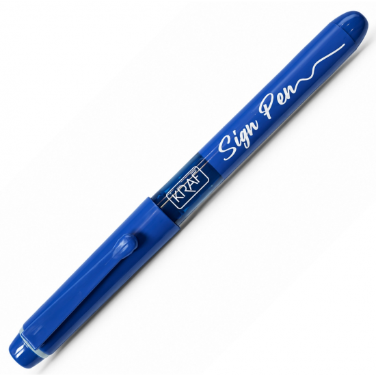 KRAF İMZA KALEMİ SIGN PEN 302 MAVİ
