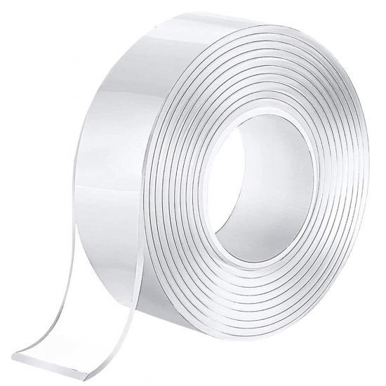 KRAF MONTAJ BANDI 2540 ÇİFT TARAFLI NANO BANT ŞEFFAF 19mm x 1,0m