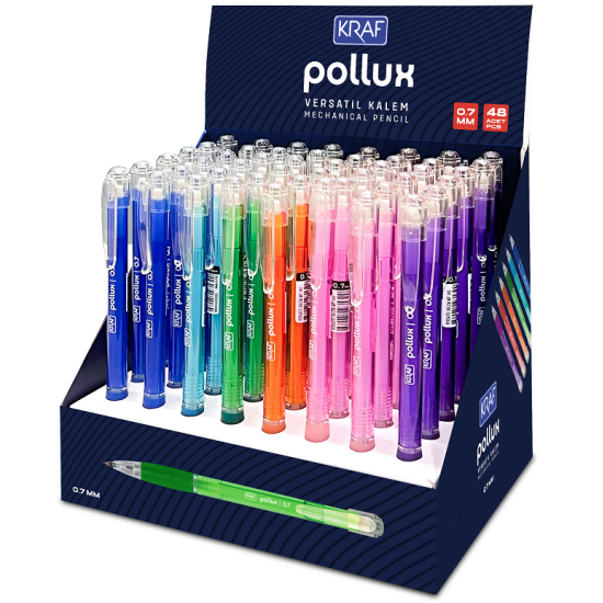 KRAF VERSATİL KALEM POLLUX 0,7 48 Lİ MP-140