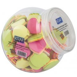PASİF KRAF YAPIŞKANLI NOT KAĞIDI ŞEKİLLİ 100 LÜ 4545